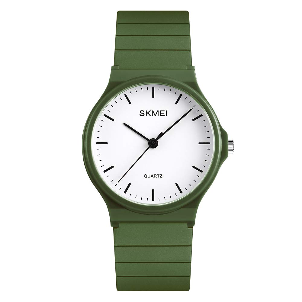 Venta Internacional - Reloj De Pulsera Skmei, De Cuarzo, Impermeable, Para Mujer, Correa De Poliuretano