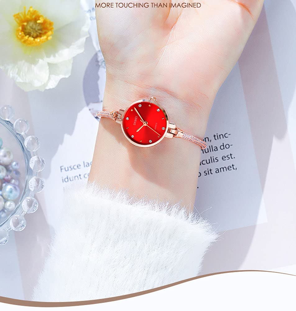 Foto 5 pulgar | Venta Internacional - Pulsera Skmei Para Mujer Con Forma De Diamante Con Resistencia Al Agua Hasta 3 Atm