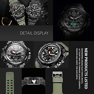Foto 8 | Venta Internacional - Reloj Koodea 1545d Para Hombre, Resistente Al Agua Hasta 50 M, Con Despertador