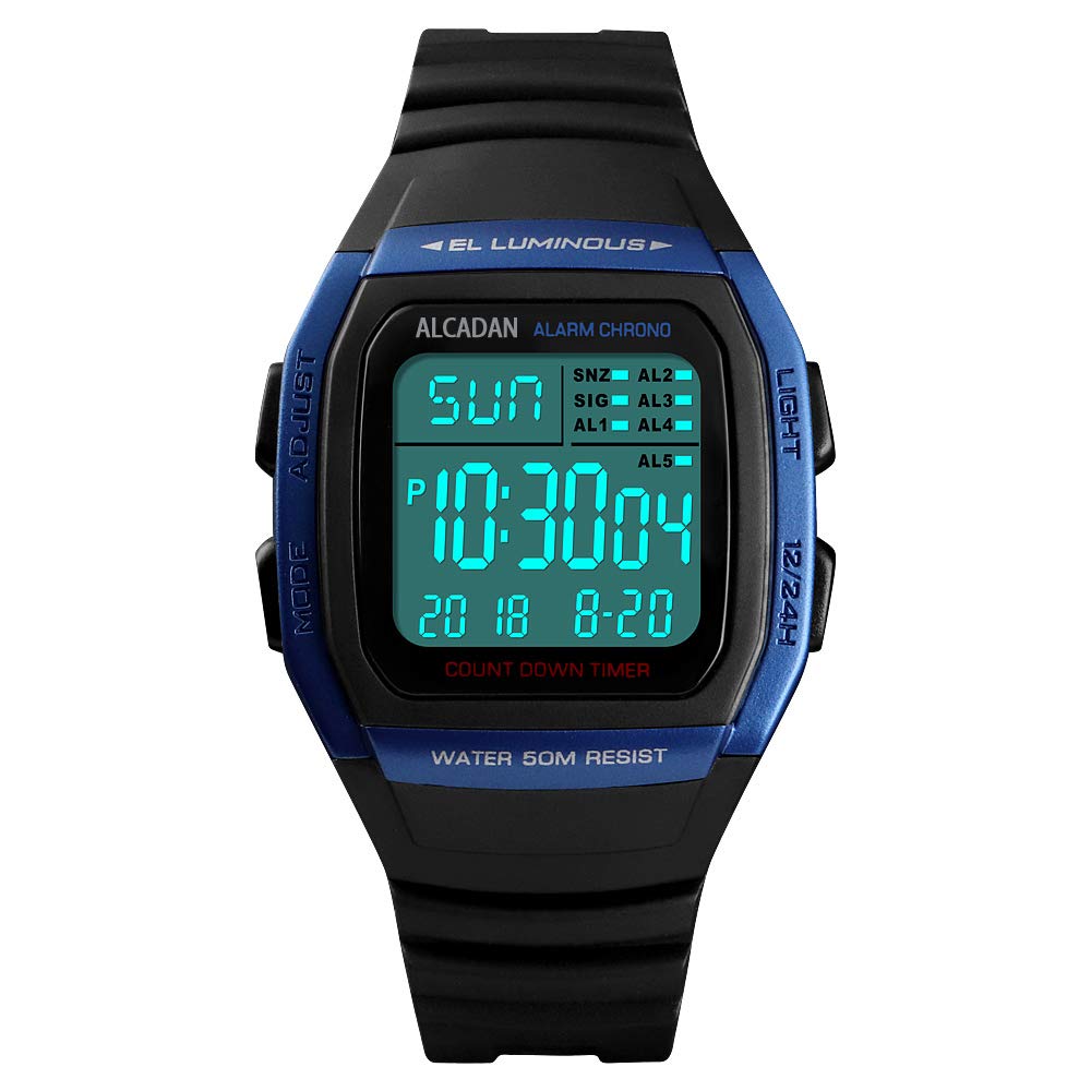 Foto 3 pulgar | Venta Internacional - Reloj Alcadan Digital Outdoor A Prueba De Agua Para Hombre Y Mujer