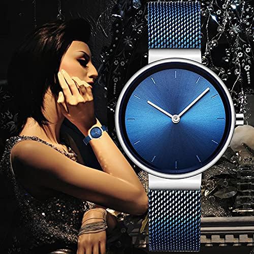 Foto 4 pulgar | Venta Internacional - Reloj Carlien Fashion Simple, Cuarzo, Acero Inoxidable, Para Mujer