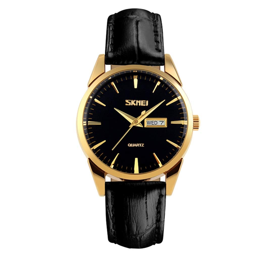Venta Internacional - Reloj de Pulo Skmei Correa de Piel para Mujer Negro $741