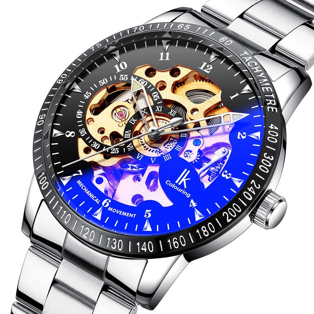 Foto 3 pulgar | Venta Internacional - Reloj Automático De Lujo De Acero Inoxidable Ik Colouring Fanmis