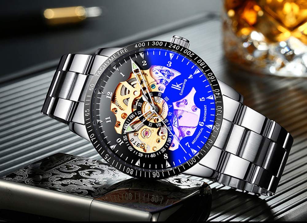 Foto 4 pulgar | Venta Internacional - Reloj Automático De Lujo De Acero Inoxidable Ik Colouring Fanmis