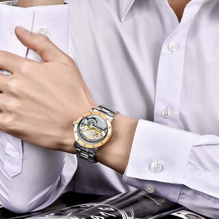 Foto 6 | Venta Internacional - Reloj Automático De Lujo De Acero Inoxidable Ik Colouring Fanmis