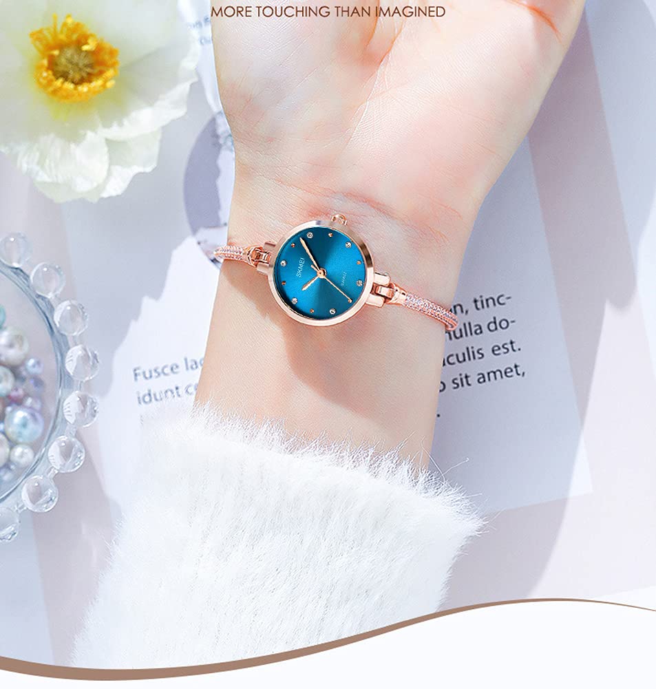 Foto 4 pulgar | Venta Internacional - Pulsera Skmei Para Mujer Con Forma De Diamante Con Resistencia Al Agua Hasta 3 Atm