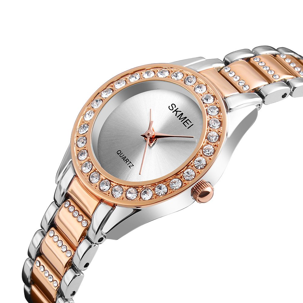 Foto 2 | Venta Internacional - Reloj Gosasa De Moda Para Mujer Con Cristal Swarovski En Tono Dorado