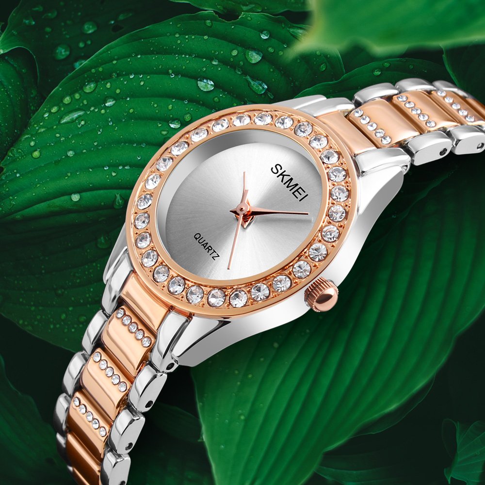 Foto 5 pulgar | Venta Internacional - Reloj Gosasa De Moda Para Mujer Con Cristal Swarovski En Tono Dorado