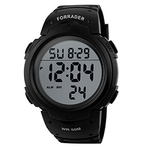 Foto 2 pulgar | Venta Internacional - Reloj De Pulsera Forrader Para Hombre Con Pantalla Led Impermeable Para Exteriores