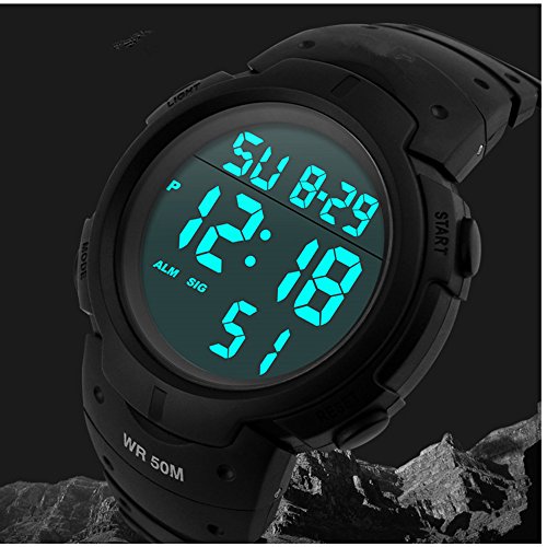 Foto 6 pulgar | Venta Internacional - Reloj De Pulsera Forrader Para Hombre Con Pantalla Led Impermeable Para Exteriores