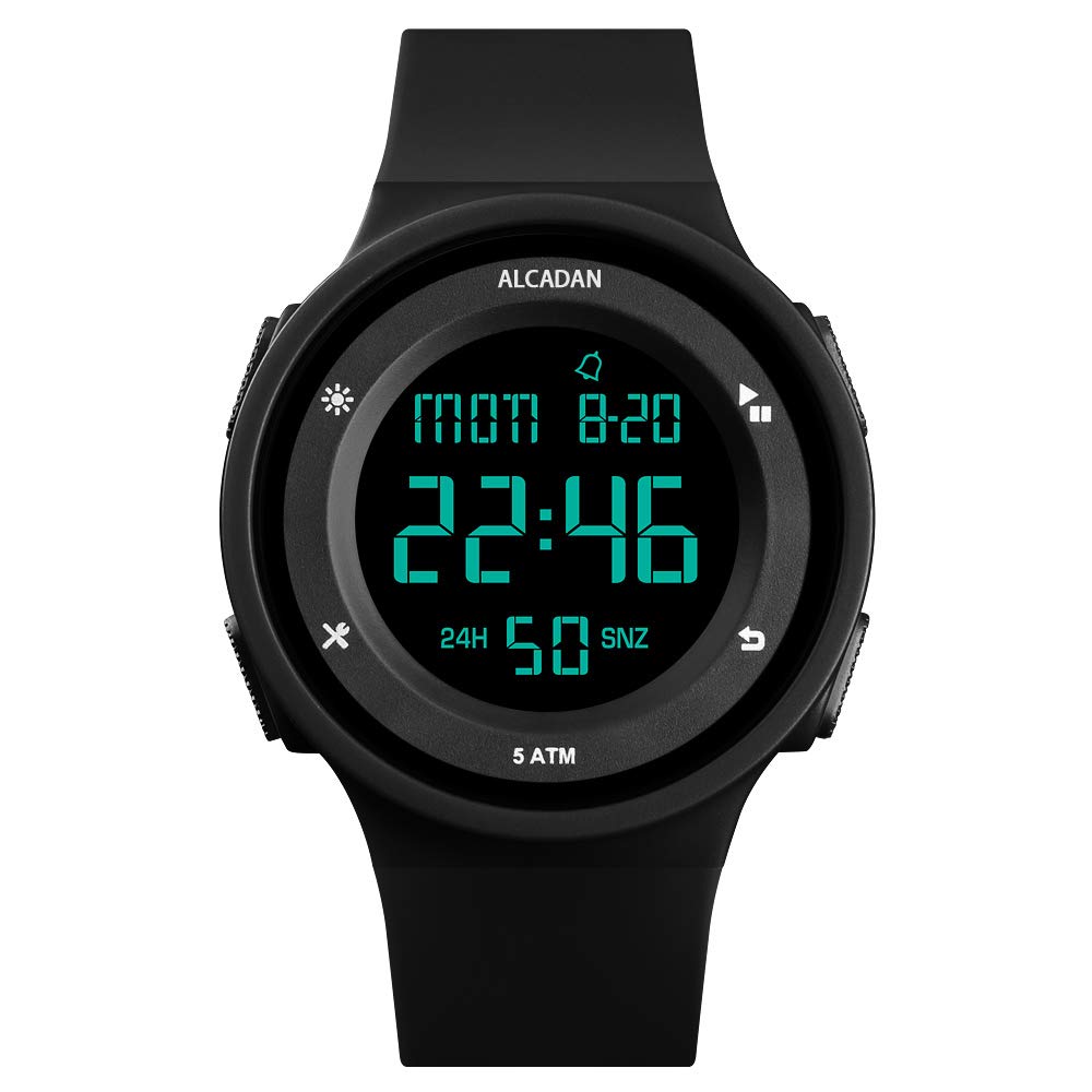 Venta Internacional - Reloj Deportivo Alcadan Digital Led A Prueba Unisex