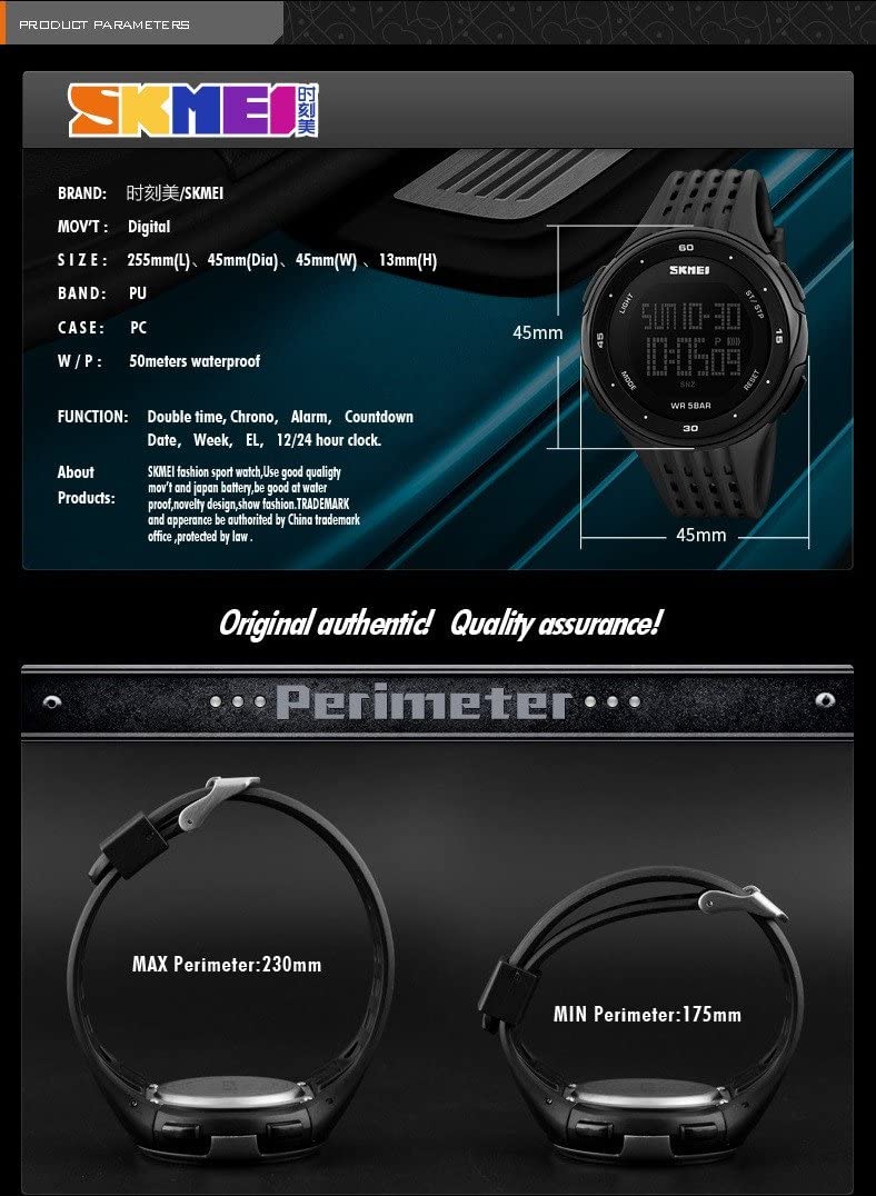 Foto 6 pulgar | Venta Internacional - Reloj Deportivo Skmei Nextstart 50 M Impermeable Led Digital