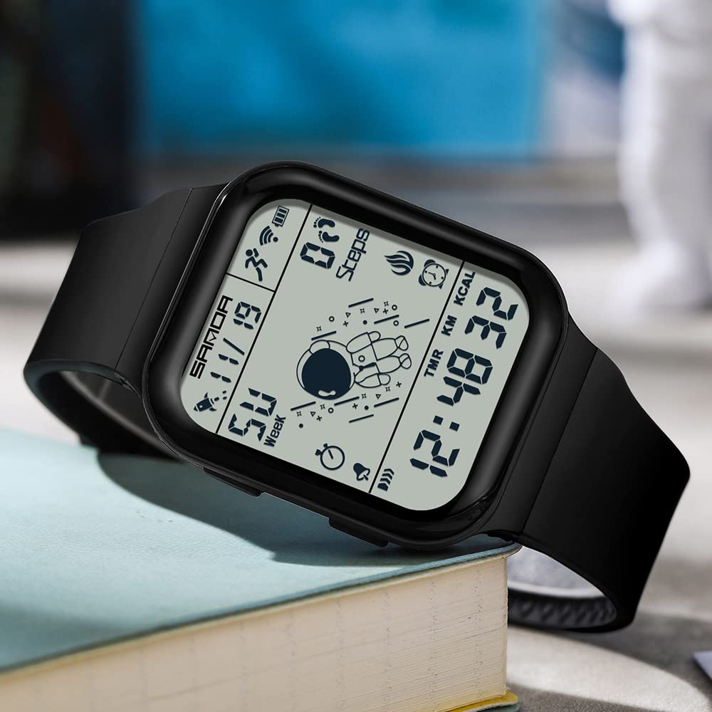 Foto 5 pulgar | Venta Internacional - Reloj Electrónico Xczap, Unisex, 50 M, Impermeable Y Multifunción