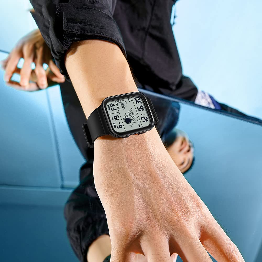 Foto 5 | Venta Internacional - Reloj Electrónico Xczap, Unisex, 50 M, Impermeable Y Multifunción