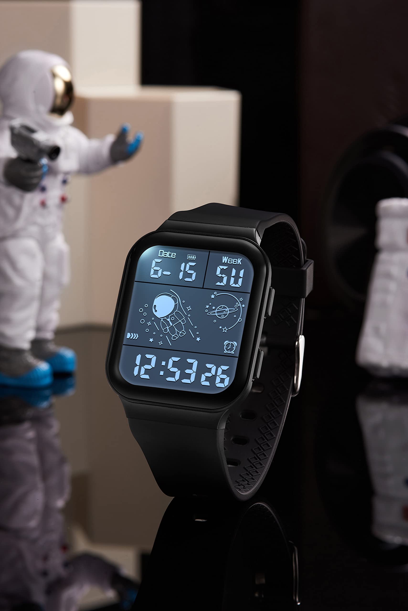 Foto 7 pulgar | Venta Internacional - Reloj Electrónico Xczap, Unisex, 50 M, Impermeable Y Multifunción