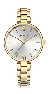 Foto 6 | Venta Internacional - Reloj Carlien De Cuarzo Con Correa Estrecha De Acero Inoxidable Para Mujer