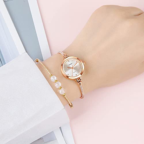 Foto 7 pulgar | Venta Internacional - Pulsera Watch Tonnier Con Diamantes Para Mujer, Resistente Al Agua Hasta 3 Atm