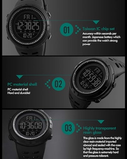 Foto 7 | Venta Internacional - Reloj Digital Para Deportes Al Aire Libre Alcadan Sk1251 A Prueba De Agua