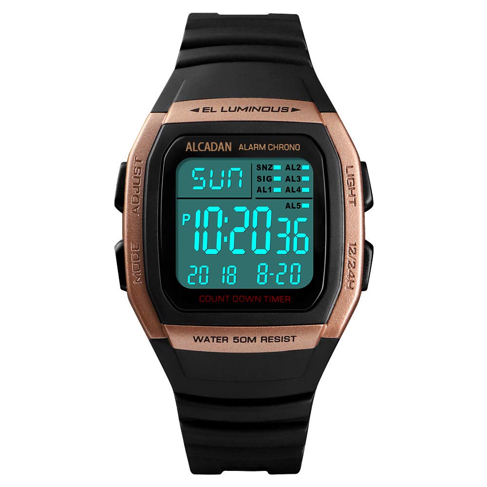 Foto 3 pulgar | Venta Internacional - Reloj Alcadan Digital Outdoor Sports Waterproof 1278 Para Hombre
