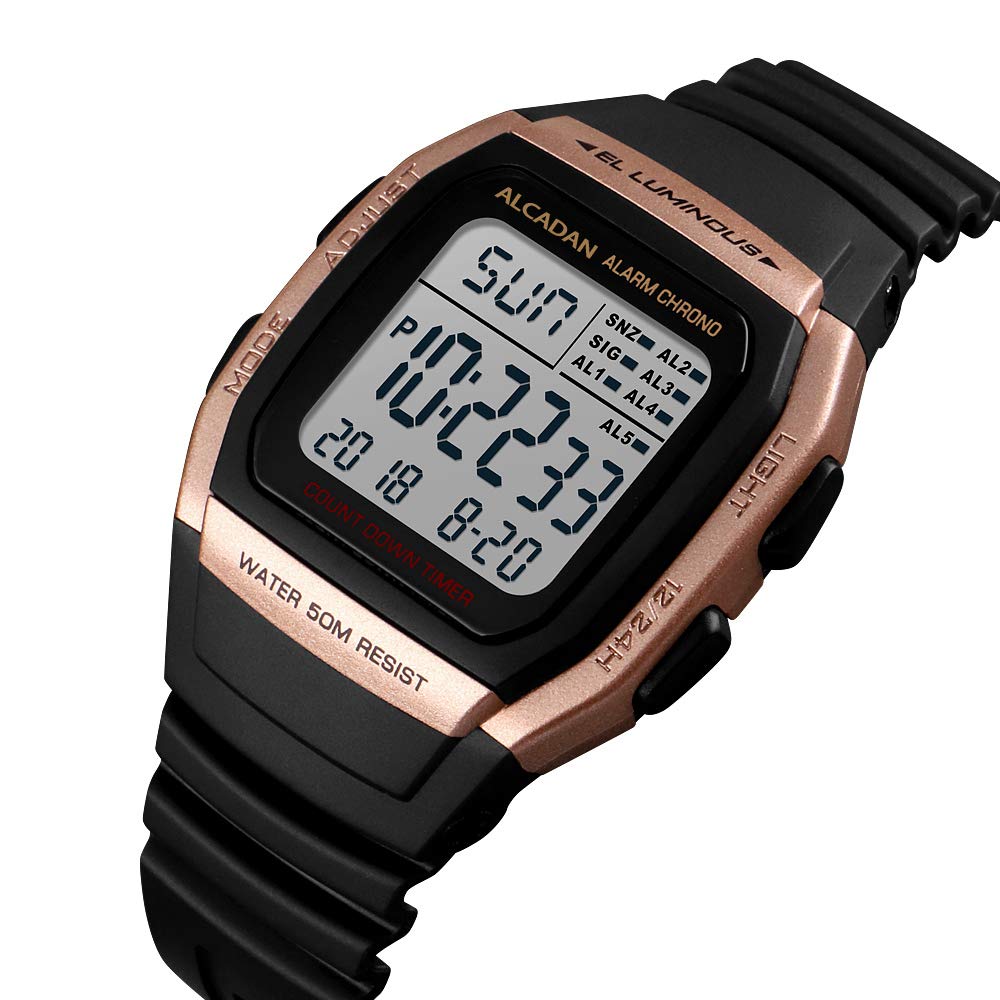 Foto 4 pulgar | Venta Internacional - Reloj Alcadan Digital Outdoor Sports Waterproof 1278 Para Hombre