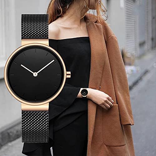 Foto 4 pulgar | Venta Internacional - Reloj Carlien Fashion Simple, Cuarzo, Acero Inoxidable, Para Mujer