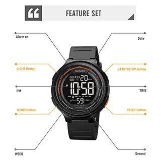 Foto 7 | Venta Internacional - Reloj Deportivo Xczap Creative Led Con Cuenta Regresiva Electrónica De 5 Atm