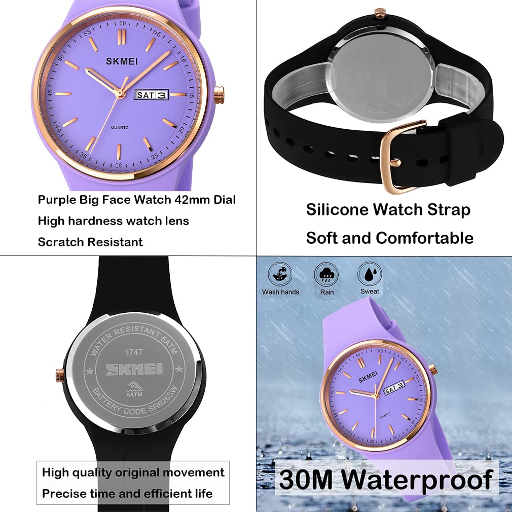 Foto 5 pulgar | Venta Internacional - Reloj Skmei L1747 Correa De Silicona Impermeable Para Mujer