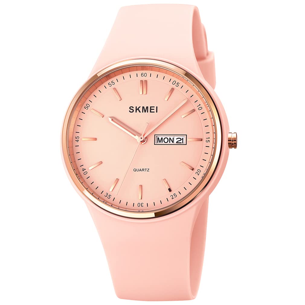 Venta Internacional - Reloj Skmei L1747 Para Mujer, Correa De Silicona, Cuarzo, Analógico