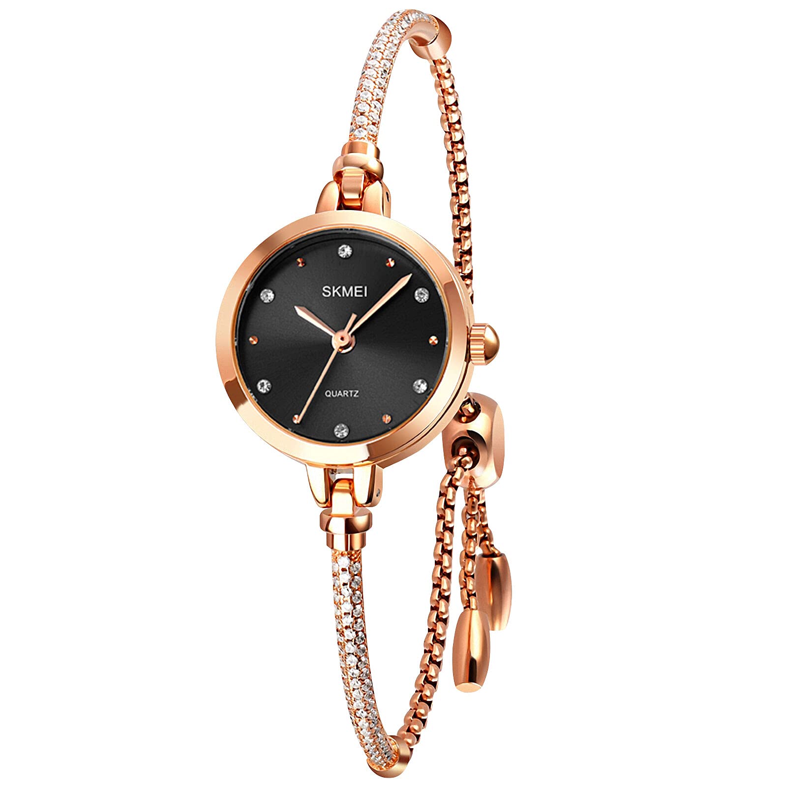 Foto 2 pulgar | Venta Internacional - Reloj De Pulsera Skmei Para Mujer, Moderno, Delgado, Resistente Al Agua, 30 M