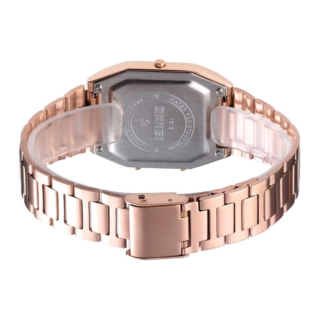 Foto 4 pulgar | Venta Internacional - Reloj para Mujer Gosasa Digital Acero Inoxidable Oro Rosado