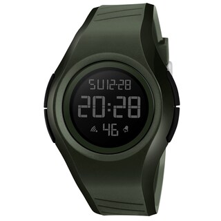 Foto 2 | Venta Internacional - Reloj Deportivo Digital Gosasa 50 M Con Alarma Impermeable, Color Verde Militar