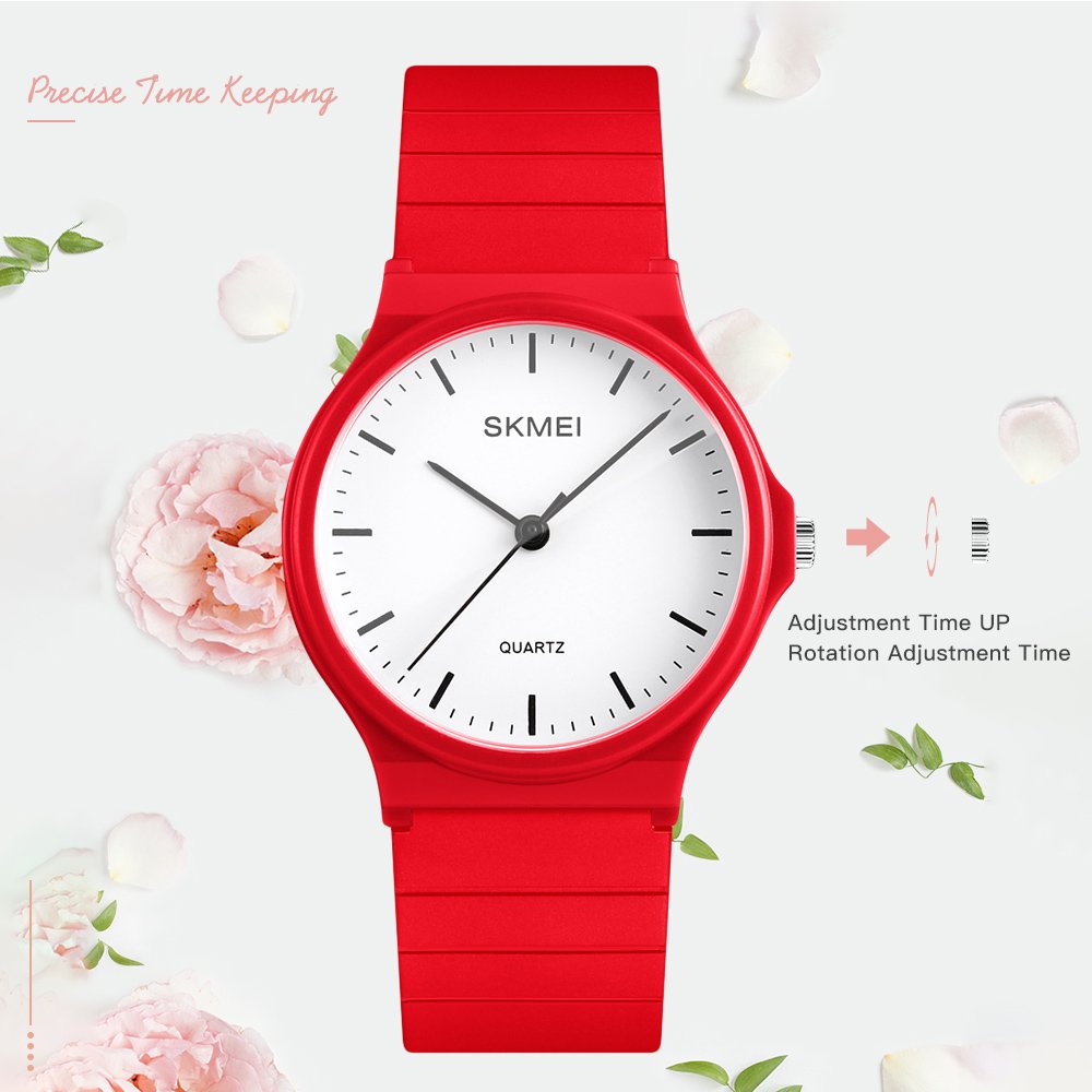 Foto 5 pulgar | Venta Internacional-Reloj Skmei Rojo para Mujer