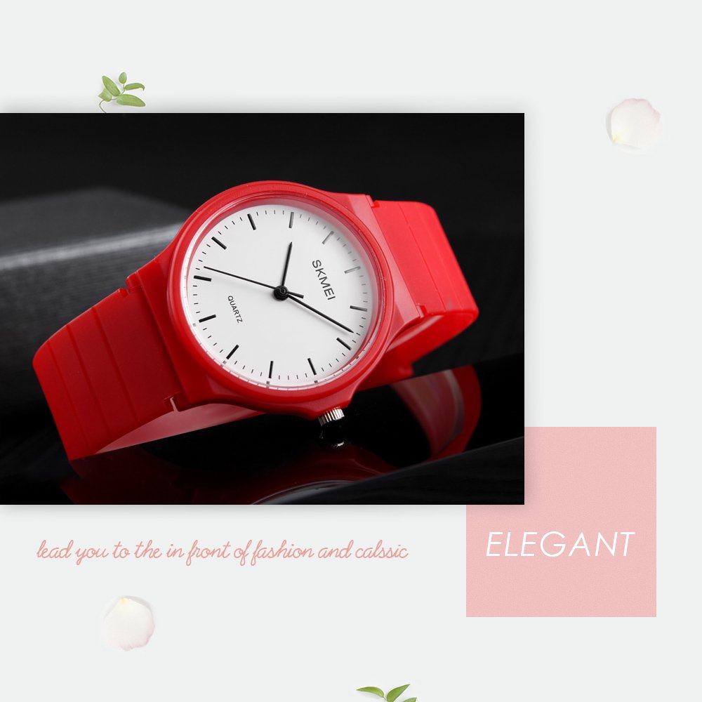 Foto 7 pulgar | Venta Internacional-Reloj Skmei Rojo para Mujer