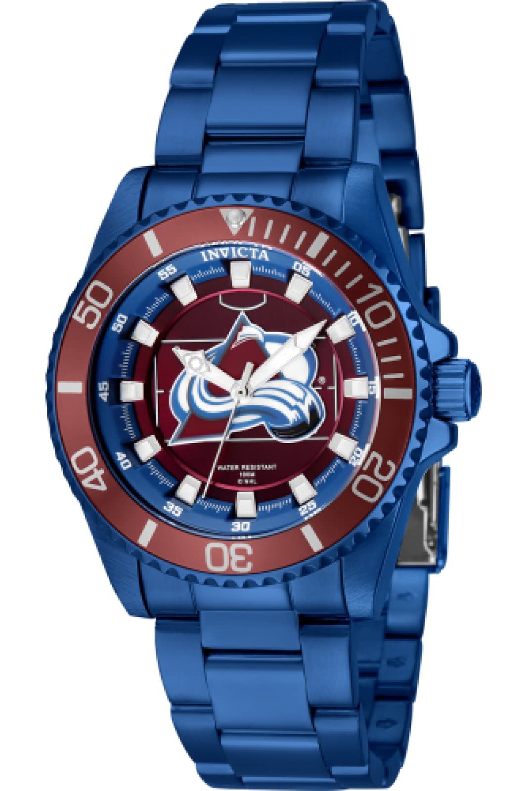 Foto 2 pulgar | Reloj Invicta Nhl Colorado Avalanche Quartz Unisex 38 Mm - Venta Internacional.