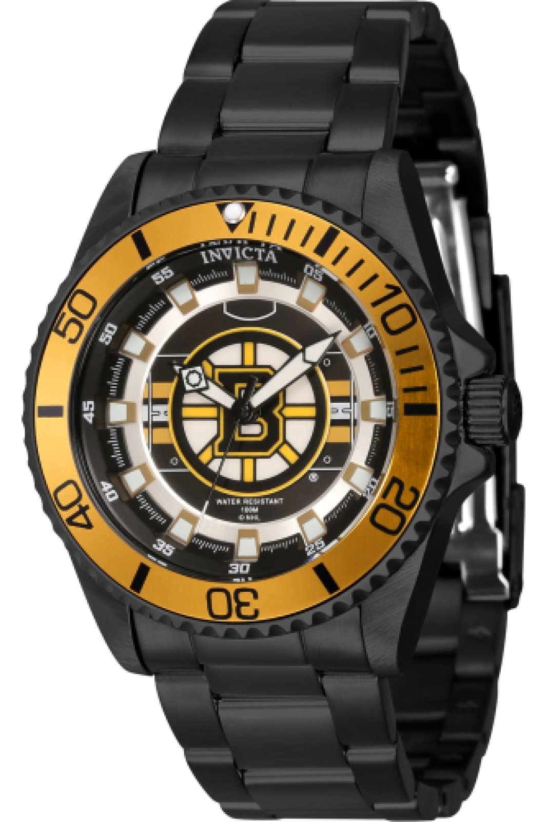 Foto 2 pulgar | Reloj De Cuarzo Invicta Nhl Boston Bruins 42207 Para Mujer - Venta Internacional.