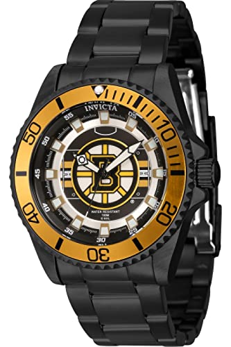 Foto 3 pulgar | Reloj De Cuarzo Invicta Nhl Boston Bruins 42207 Para Mujer - Venta Internacional.