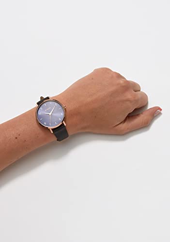 Foto 6 pulgar | Reloj Nixon Arrow Leather A1091 para Mujer - Oro Rosa/Tormenta - Venta Internacional