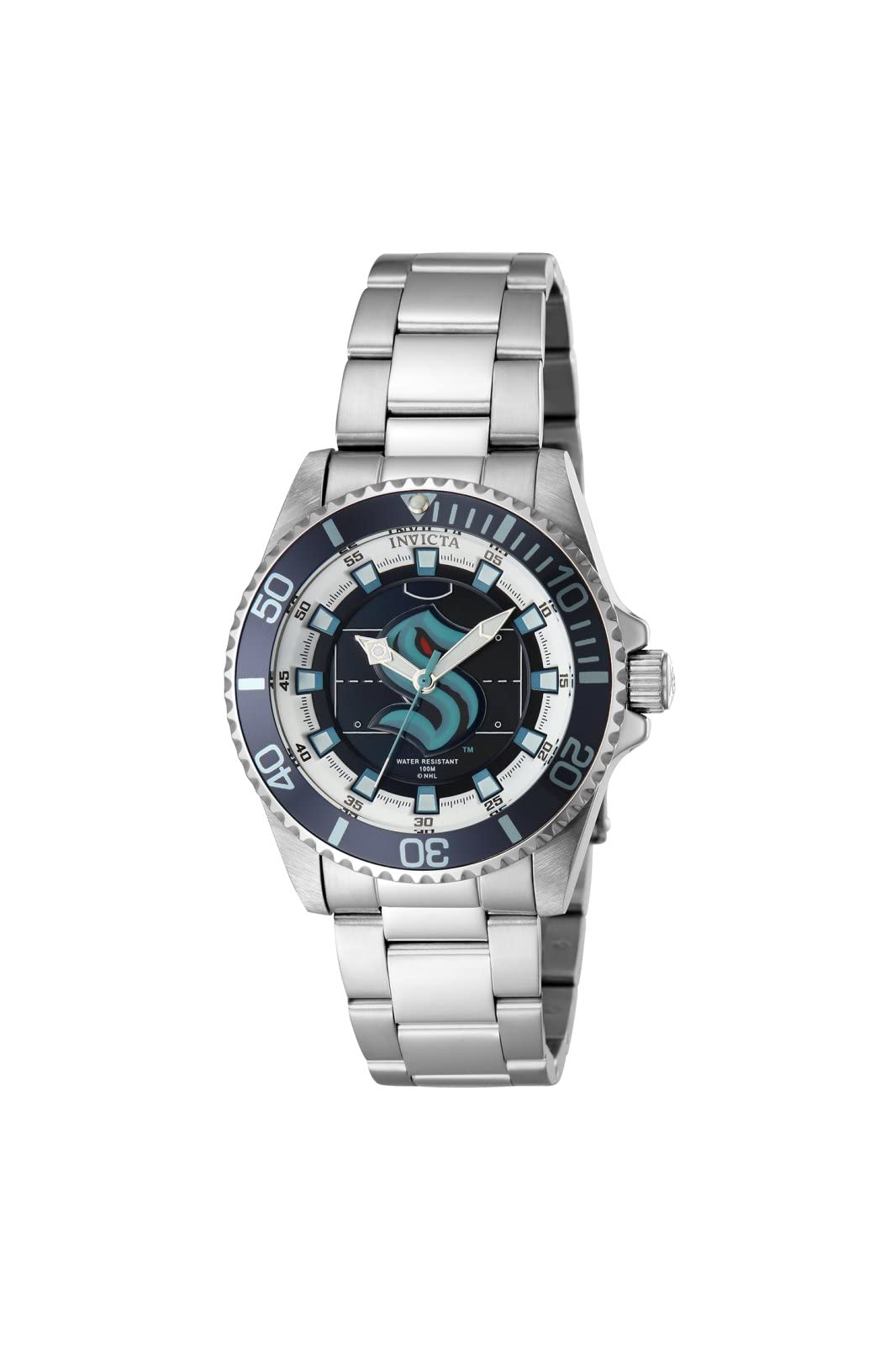 Foto 2 pulgar | Reloj Invicta Nhl Seattle Kraken Quartz Para Mujer Con Esfer - Venta Internacional.