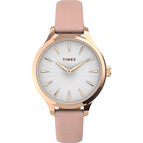 Foto 3 pulgar | Reloj Timex Peyton Rosa 36 mm para Mujer - Venta Internacional