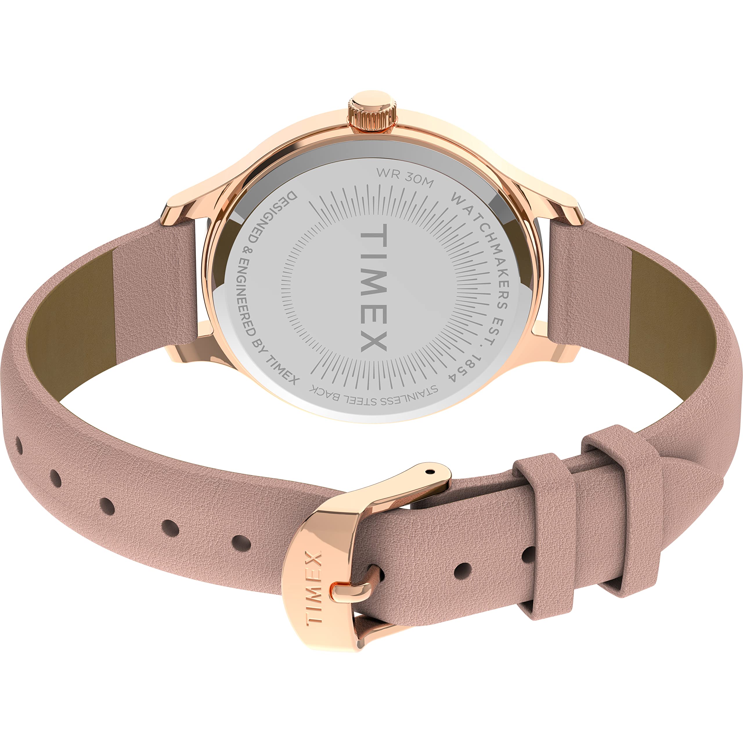 Foto 4 pulgar | Reloj Timex Peyton Rosa 36 mm para Mujer - Venta Internacional