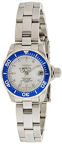 Invicta 14125 Pro Diver Para Mujer, Esfera Plateada, Acero I - Venta Internacional.