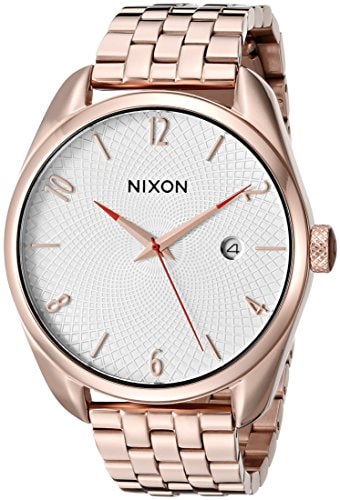 Reloj Nixon A4182183 Bullet Para Mujer En Tono Oro Rosa - Venta Internacional. $2,249