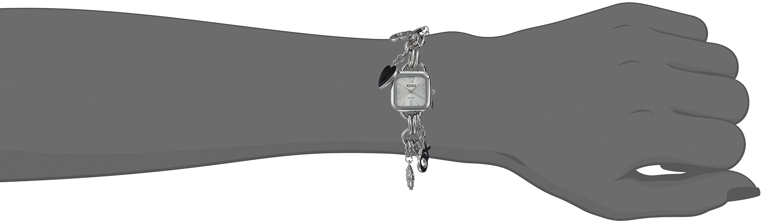 Foto 5 pulgar | Venta Internacional - Reloj Xoxo Xo7026 Fashion Quartz Silver Bracelet para Mujer