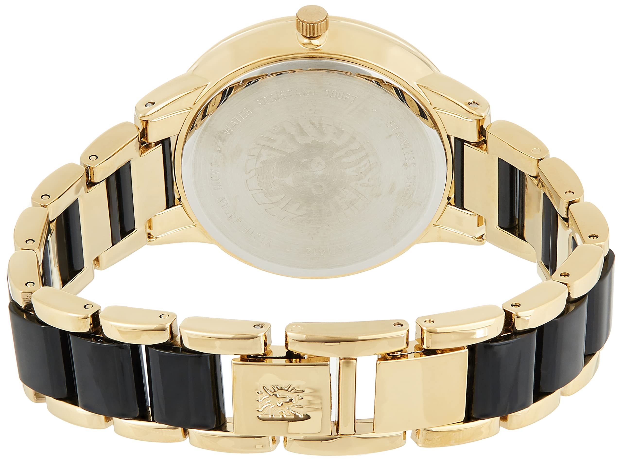 Foto 2 | Reloj Anne Klein Ak/1412bkgb Dorado para Mujer - Venta Internacional