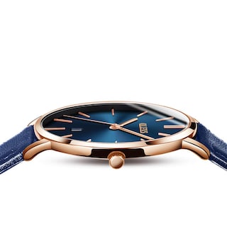 Foto 2 | Reloj Olevs Ultrafina 6,5 mm Azul - Venta Internacional