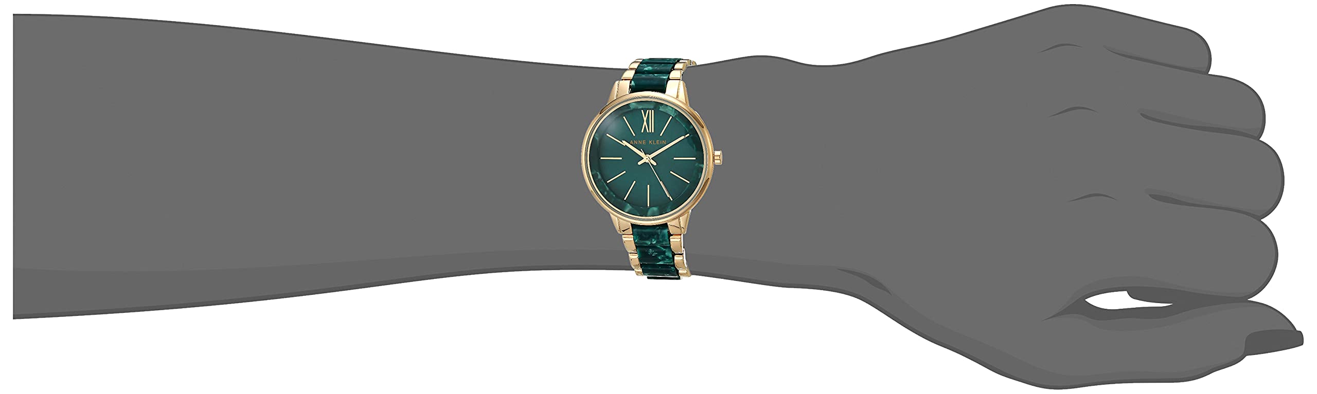 Foto 4 pulgar | Reloj Anne Klein Verde para Mujer - Venta Internacional