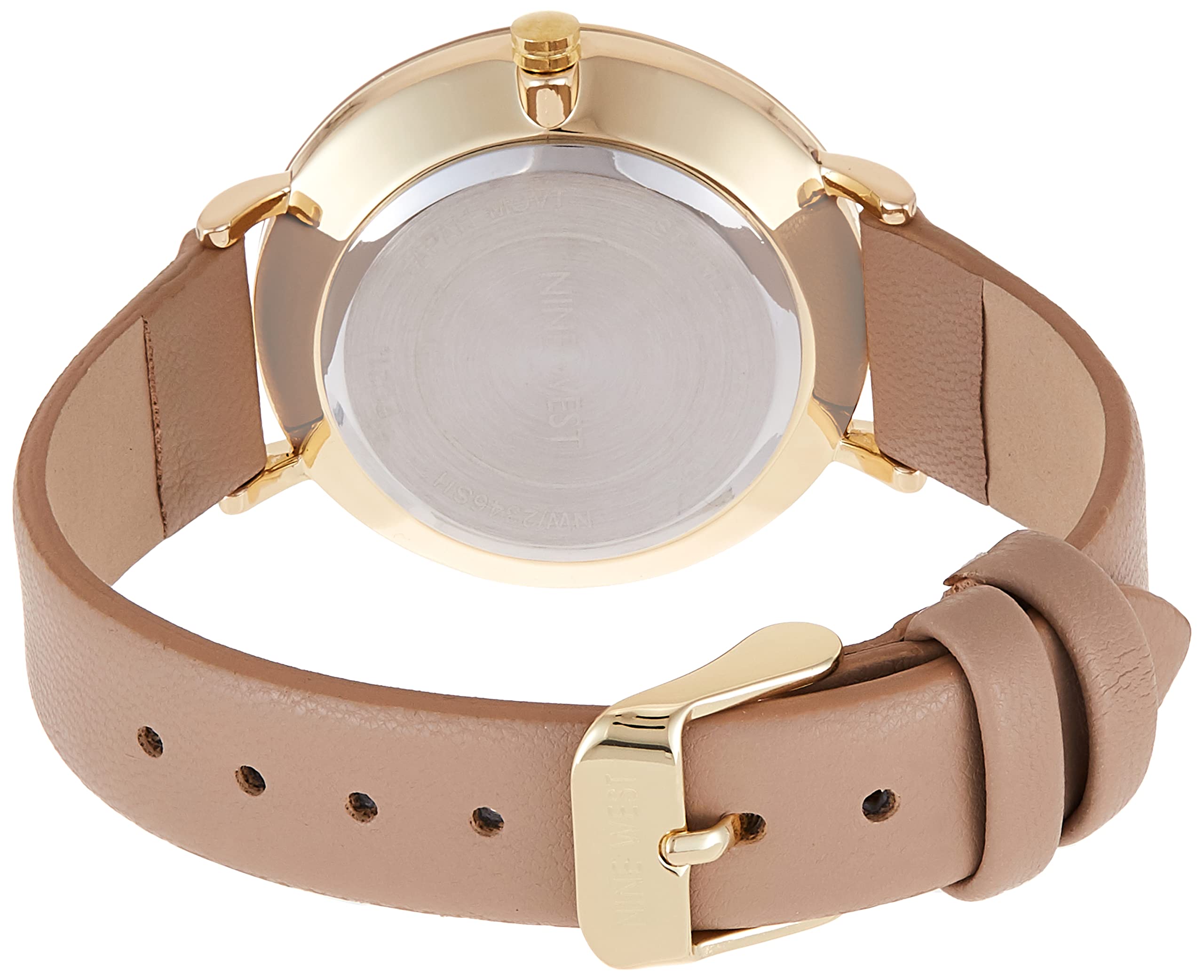 Foto 3 pulgar | Reloj Nine West Nw 2346gptn para Mujer Color Dorado - Venta Internacional