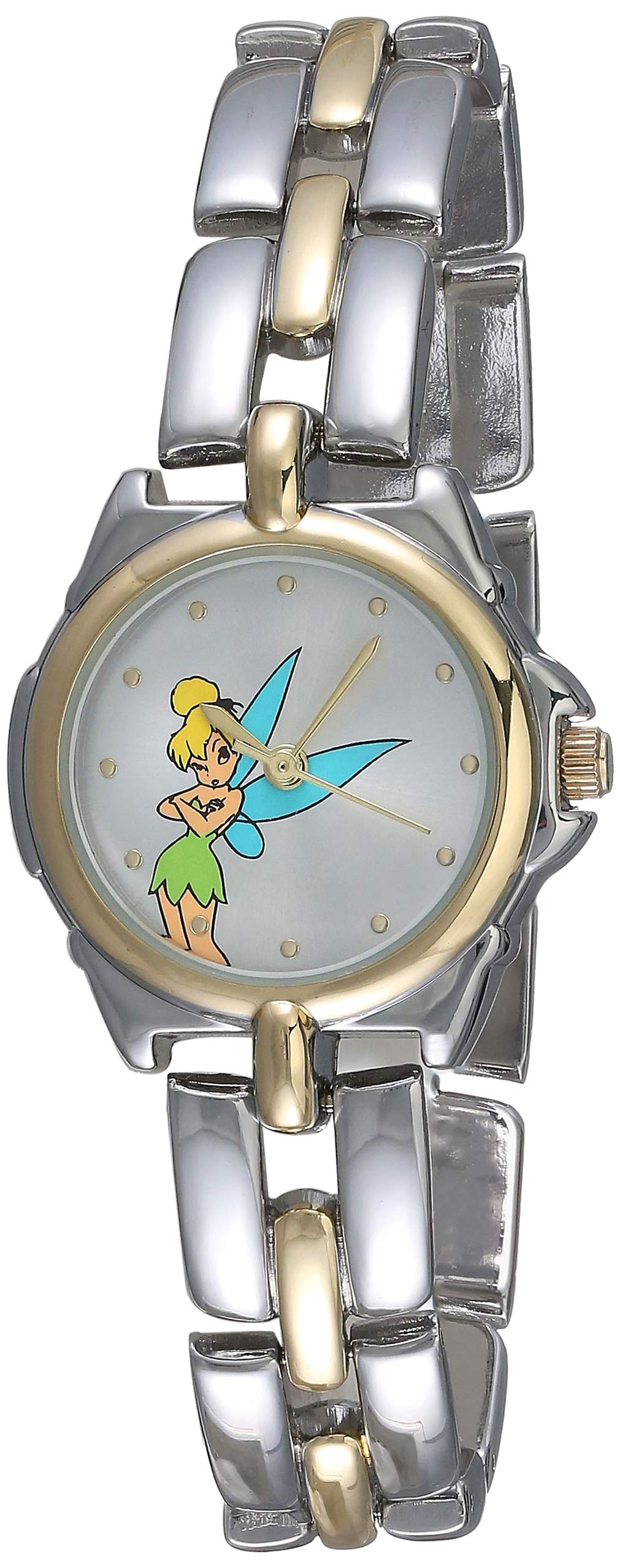 Reloj Disney Tinkerbell Tk2020 Plateado Bicolor para Mujer - Venta Internacional $534