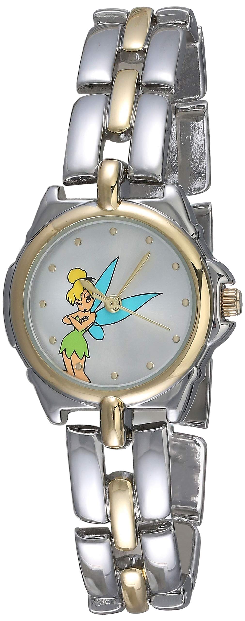 Foto 2 pulgar | Reloj Disney Tinkerbell Tk2020 Plateado Bicolor para Mujer - Venta Internacional