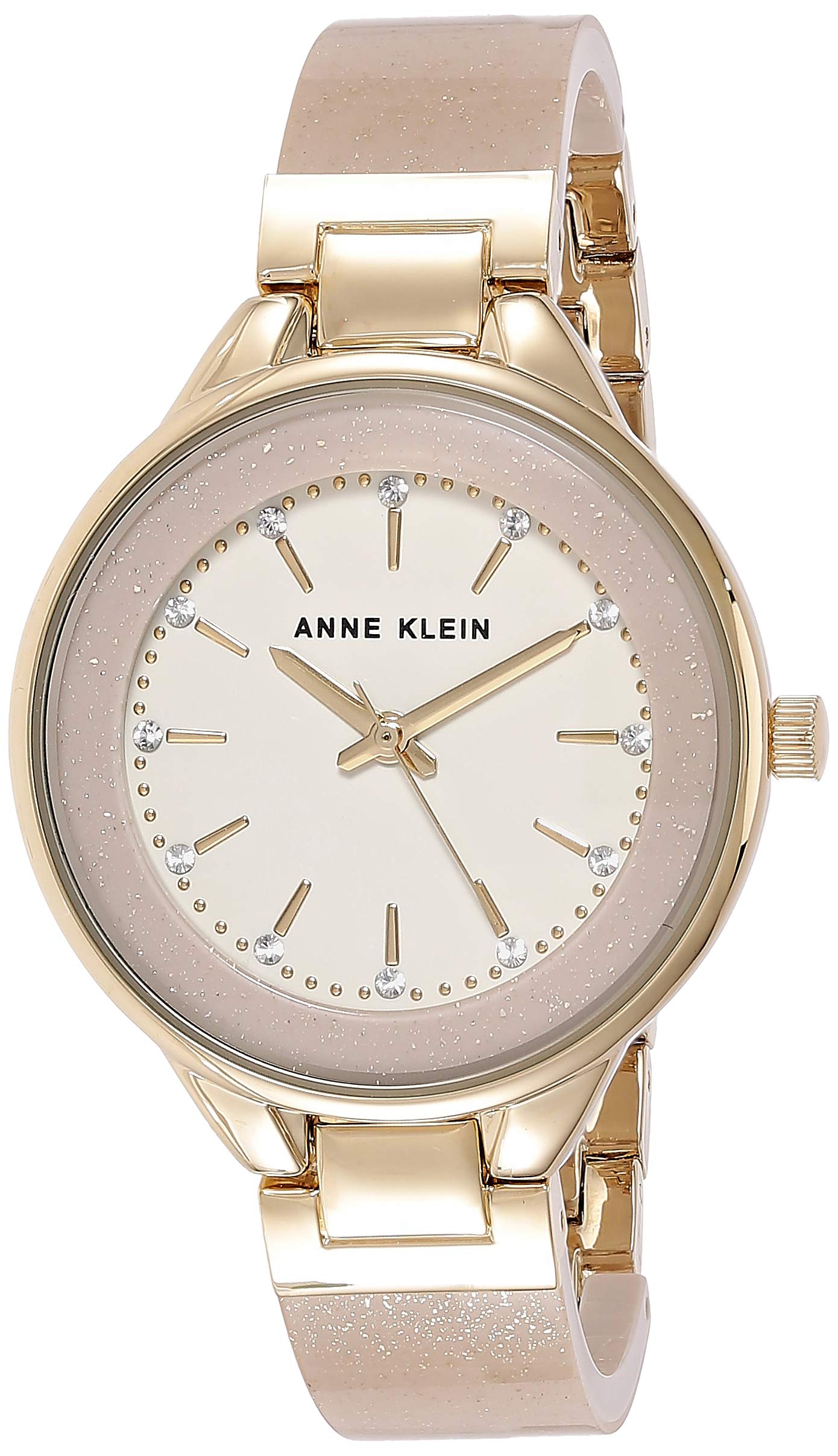 Reloj Anne Klein Ak/1408crcr Premium con Detalles de Cristal - Venta Internacional